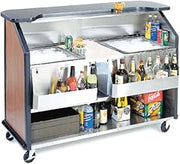76886 Portable Bar 63-7/8"W x 27-1/2"D x 46-1/2"H