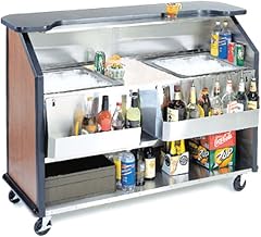 76886 Portable Bar 63-7/8"W x 27-1/2"D x 46-1/2"H
