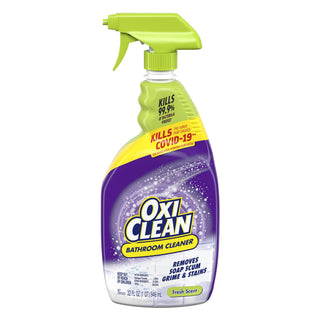 Bathroom Cleaner by OxiClean – 32 Fl Oz (Pack of 1), Plastic, Clear, Model 35015