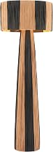 Zuo Gala Floor Lamp Black & Natural, Multicolor Floor Lamp, Modern Style, Non-Dimmable, Steel, Lighting Floor Lamps, 19.7" W x 19.7" D x 56.3" H