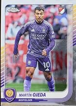 2025 Topps Chrome MLS #159 Martin Ojeda Orlando City Soccer Card - Sportscard Superstore