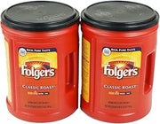 Folgers Coffee, Classic Roast, 48 Ounce, 2 Pack