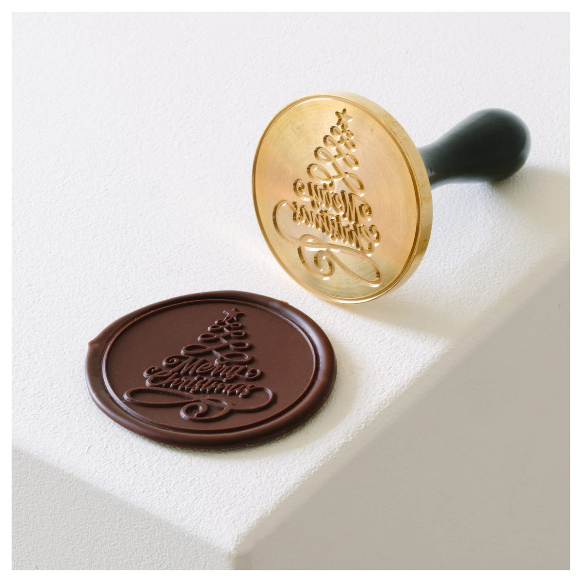 Chocolate Stamp by Martellato – 60mm, Wood and metal, Xmas Tree, Model 20FH35L