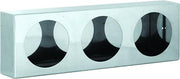 Buyers Products LB6183SST Stainless Triple Round Light Box 18 x 6 Inch