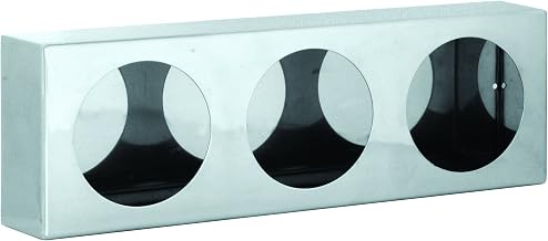 Buyers Products LB6183SST Stainless Triple Round Light Box 18 x 6 Inch