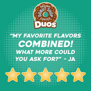 Duos Nutty + Caramel Keurig Single-Serve K-Cup Pods by The Original Donut Shop – 24 Count (Pack of 8), Model The Original Donut Shop Duos