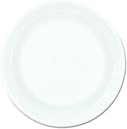 Dart 6PWCR Concorde Foam Plate, 6" dia, White (Case of 1000)