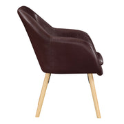 Convenience Concepts Espresso / Chair / 25.25"L x 26.75"W x 33.5"H Chairs