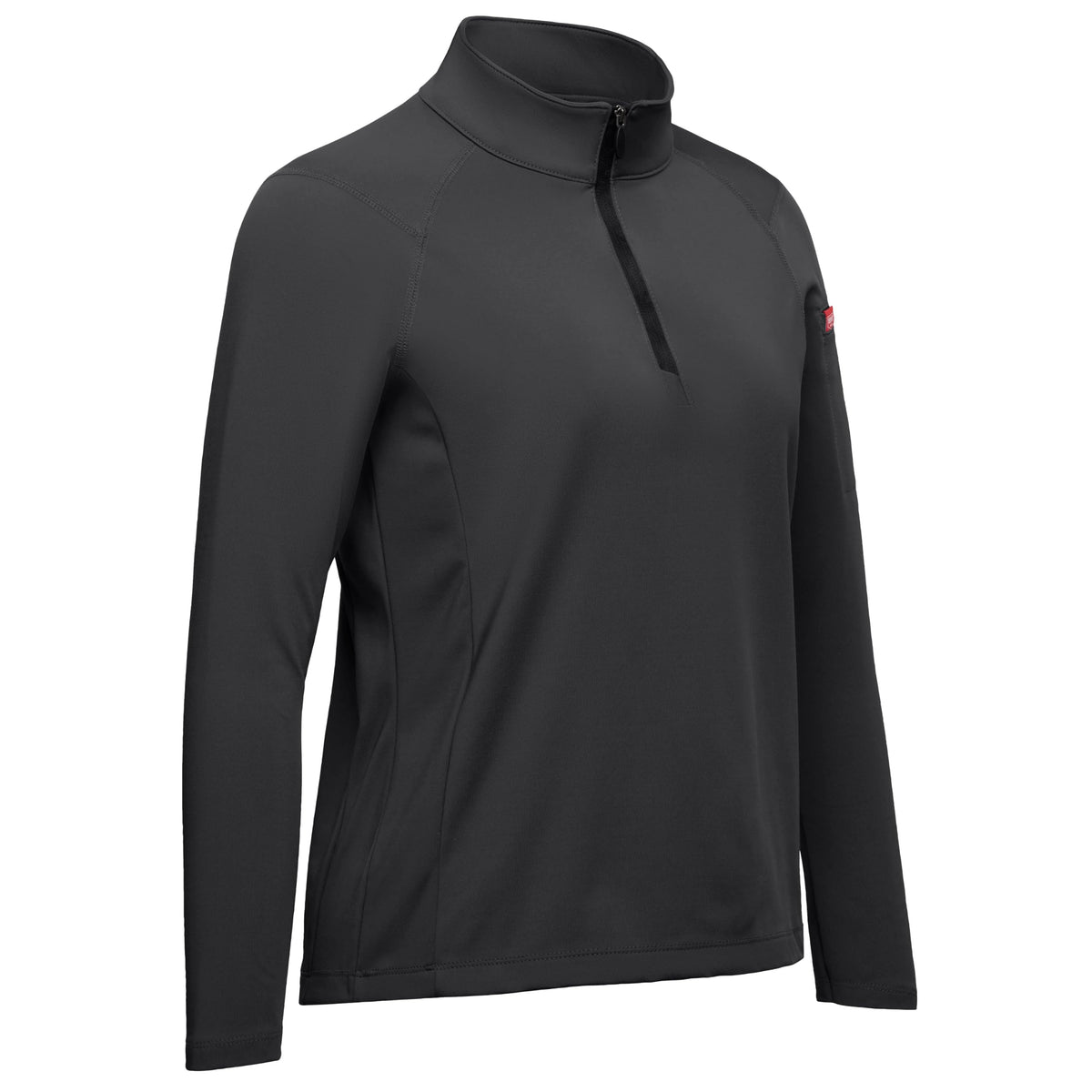 Red Kap X-Small / Black / Performance Stretch Jersey 1/4 Zip Pullover Sweaters