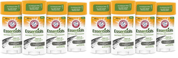 Essentials Charcoal Deodorant by ARM & HAMMER – 2.5 Ounce (Pack of 8), Pack of 8, Model 033200200215