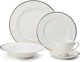 Mikasa Cameo 5 Piece Place Setting, Gold