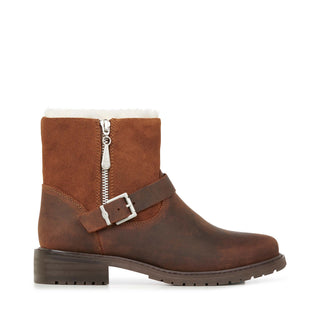 Women's Roadside Oak 10 M by EMU – 10, Leather, Oak, Model 809996721995