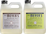 Mrs. MEYER'S CLEAN DAY Hand Soap Refill Scent Variety Pack 2 CT (Lemon Verbena + Lavender)
