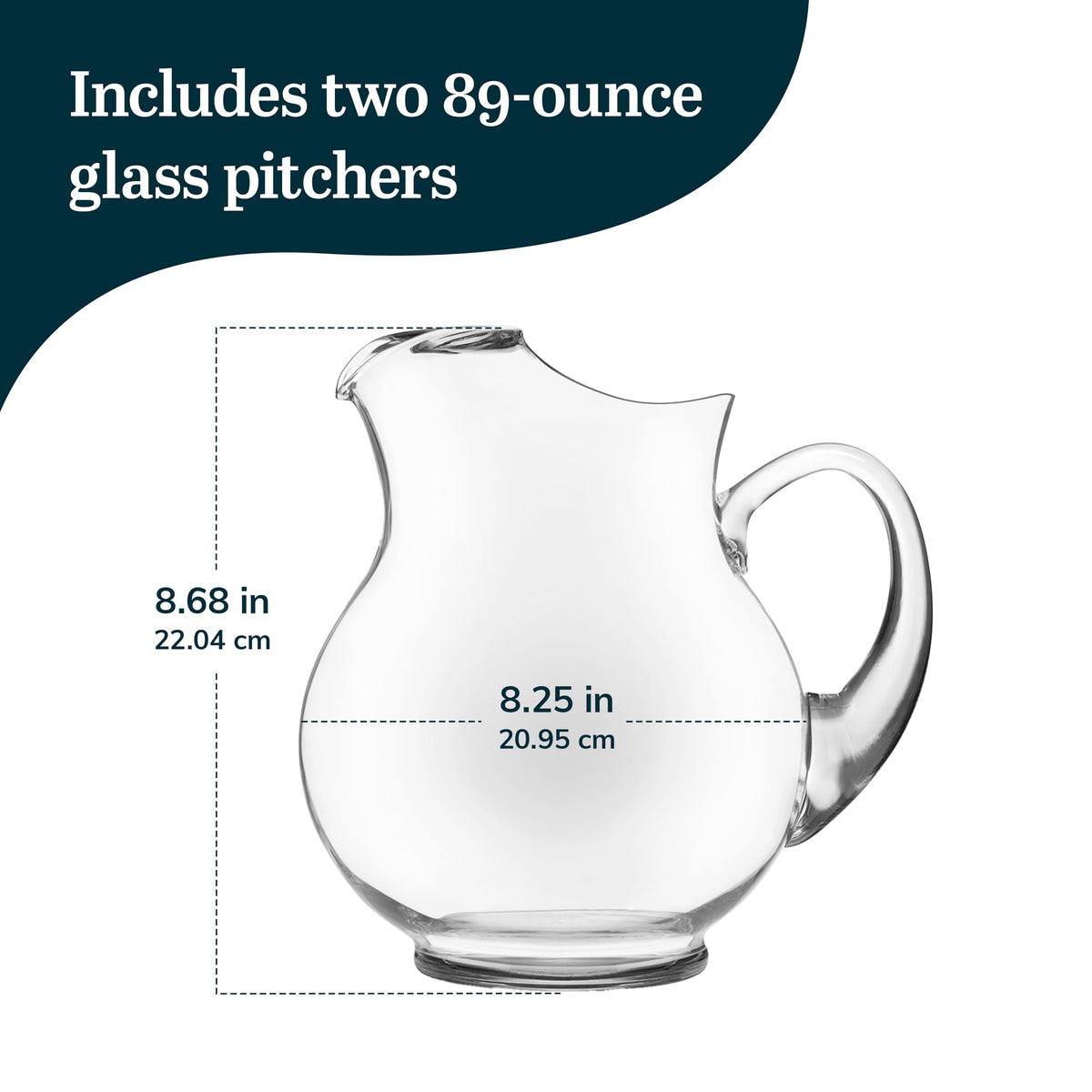 Libbey Acapulco / 89 oz / 89.5 ounces Jugs