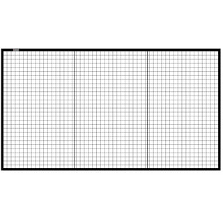 Machine Wire Guard Panel by Global Industrial – 10 Gauge Welded Wire, Black, Model #BACK95U