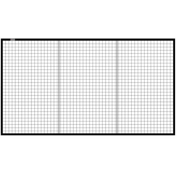 Machine Wire Guard Panel by Global Industrial – 10 Gauge Welded Wire, Black, Model #BACK95U