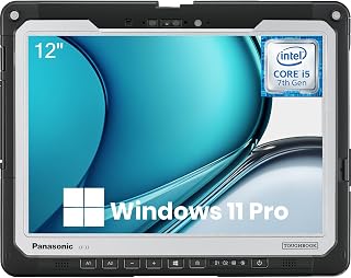 Panasonic Renewed Toughbook CF-33 Core i5 8GB RAM 256GB SSD Win11 (Renewed) | Intel Core i5-7300U, 12" QHD Touchscreen Laptop PC, Brilliant, Versatile Connectivity in the Field