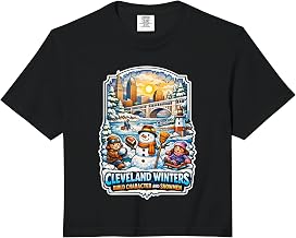 Cleveland Winters Build Character Comfort Colors Crop Top