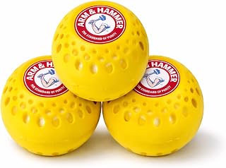 Arm & Hammer OdorBusterz® Odor Eliminator Balls, Meyer Lemon, 3 Count – Baking Soda Odor Control for Closets, Drawers, Hampers & Small Spaces