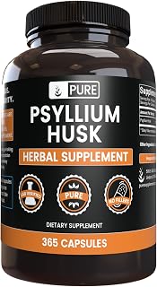 Pure Original Ingredients, Psyllium Husk, 365 Capsules | For ingredient-focused supplementation