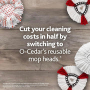 EasyWring Deep Clean Refill 6 - Pack by O-Cedar – 1 Count (Pack of 6), White, Pack of 6