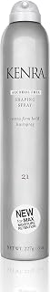 Kenra Shaping Spray 21 | Alcohol Free Hairspray | Max Moisture Retention | Extra Firm Hold & High Shine | Optimal Working Time | All Hair Types