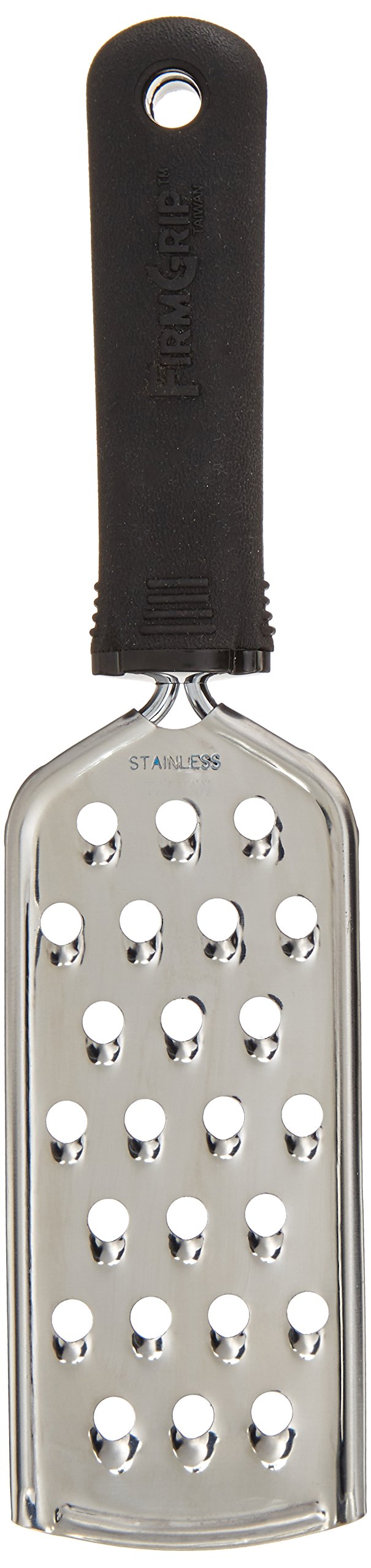 Firm Grip Grater with Large Hole by Tablecraft – Plastic, Black, Model E5617