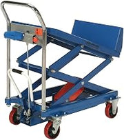 GLOBAL INDUSTRIAL Mobile Lift & Tilt Scissor Lift Table, 36 x 24 Platform, 600 Lb. Capacity