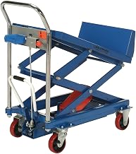 GLOBAL INDUSTRIAL Mobile Lift & Tilt Scissor Lift Table, 36 x 24 Platform, 600 Lb. Capacity