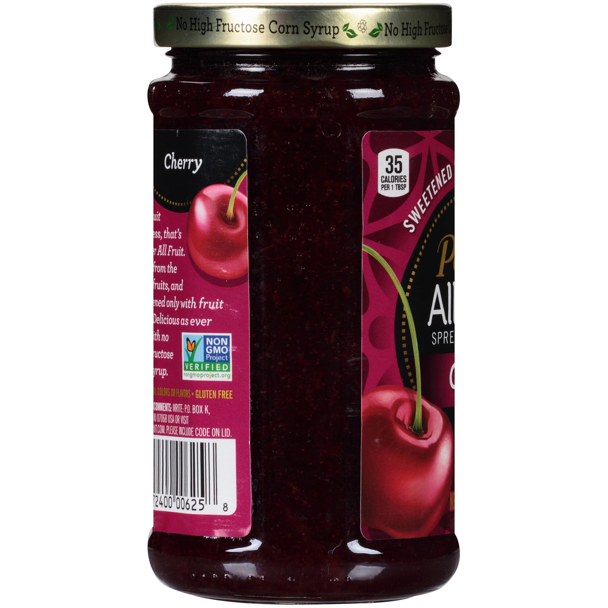 All Fruit Spreadable Fruit by Polaner – 15.25 Ounce (Pack of 1), Cherry, Model 001625