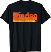 Winston, Oregon Retro 80s Style T-Shirt