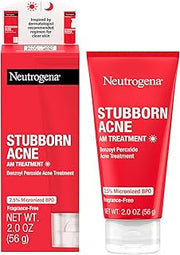 Neutrogena Stubborn Acne AM Face Treatment, 2.0 oz