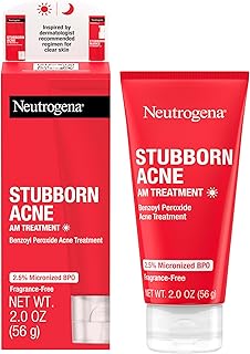 Neutrogena Stubborn Acne AM Face Treatment, 2.0 oz