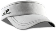 Supervisor Performance Sport Hat Visor (White) by Headsweats – Polyester, White