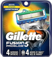 Gillette Mens Proglide Cartridge 4 Count (3 Pack)