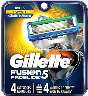 Gillette Mens Proglide Cartridge 4 Count (3 Pack)