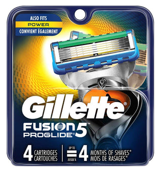 Mens Proglide Cartridge 4 Count (3 Pack) by Gillette – 4 Count (Pack of 3), Pack of 3, Model 30253