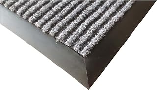 Winco 3' x 10' Gray Carpet Floor Mat