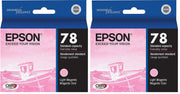 Epson 2 Pack / Light Magenta / Ink Inkjet Ink Cartridges
