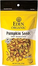 Eden Organic Pumpkin Seeds, Dry Roasted, 4-Ounce Resealable Bags (Pack of 15)