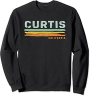 Vintage Stripes Curtis CA Sweatshirt