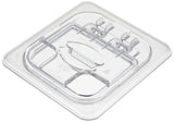 Food Pan Fliplidn 1/6 Cw-Clrcw () Category: Buffet Food Pan Lids by Cambro – 7", Polycarbonate, Clear, Model 60CWLN135