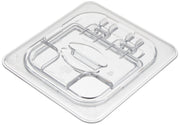 Food Pan Fliplidn 1/6 Cw-Clrcw () Category: Buffet Food Pan Lids by Cambro – 7", Polycarbonate, Clear, Model 60CWLN135