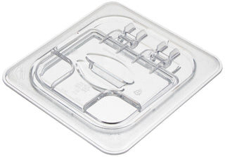 Food Pan Fliplidn 1/6 Cw-Clrcw () Category: Buffet Food Pan Lids by Cambro – 7", Polycarbonate, Clear, Model 60CWLN135