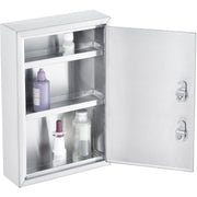 Global Industrial Stainless Steel / 2.63"L x 8"W x 12.13"H / Industrial Key Cabinets