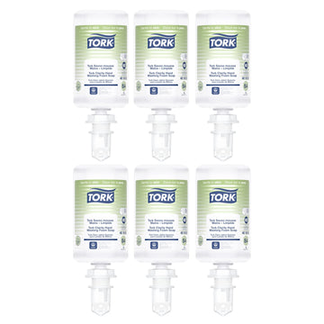 Clarity Hand Soap Foam S by Tork – 0.17 Fl Oz (Pack of 6), colorless, Pack of 6, Model 401800