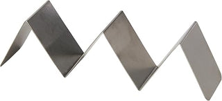 American Metalcraft HTSH3 Taco Holder, Half-Size, Silver