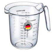 Measuring Jug by Westmark – 0.5 liters, Plastic, Clear, Model 30642270