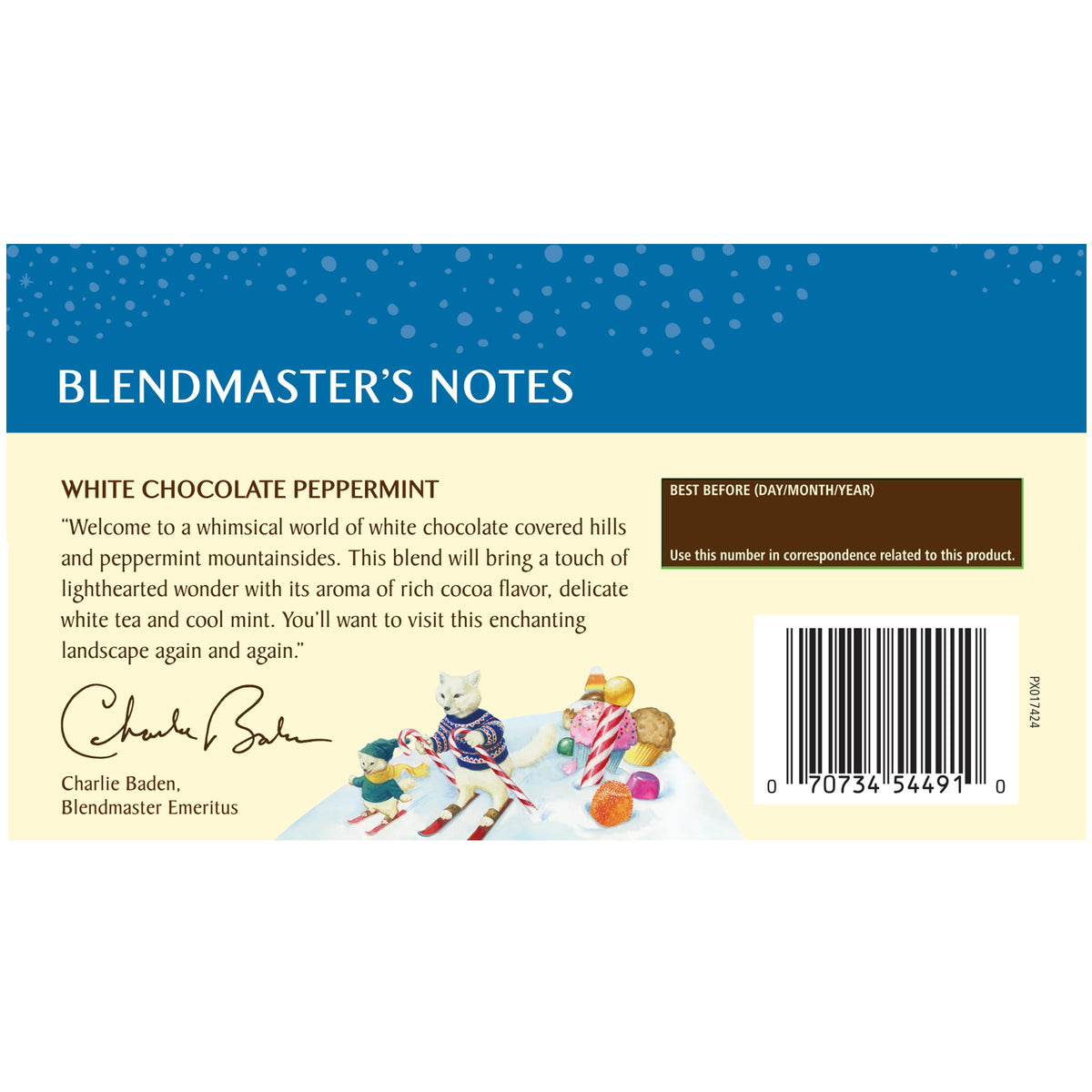 Celestial Seasonings White Chocolate Peppermint / 20 Count (Pack of 1) / No Color White