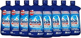 Finish Jet-Dry Rinse Aid, Dishwasher Rinse Agent & Drying Agent 8.45 oz ( pack of 8)